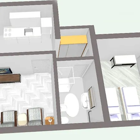 For Two Persons With Sea View In Near The Trogir